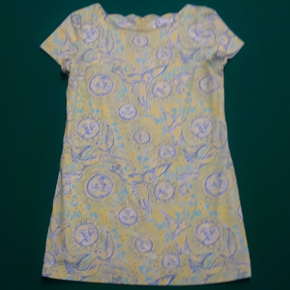 Lilly Pulitzer Sun and Bird Pattern Dress - Size 6